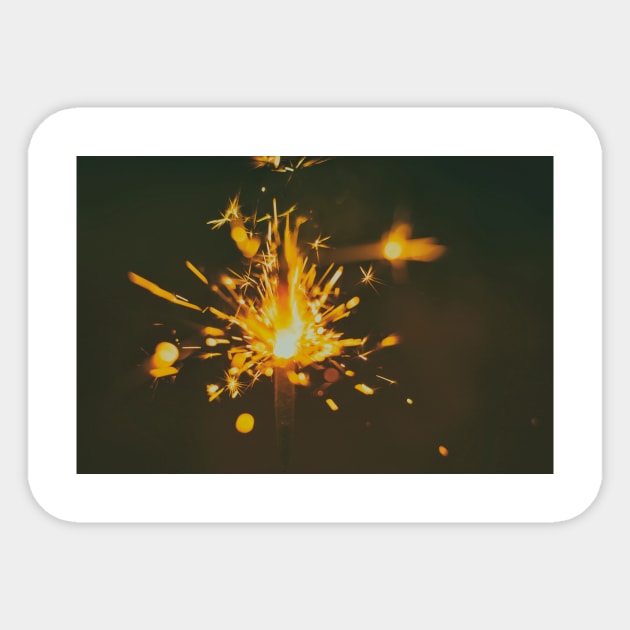 Sparkler Sticker by howaboutthat